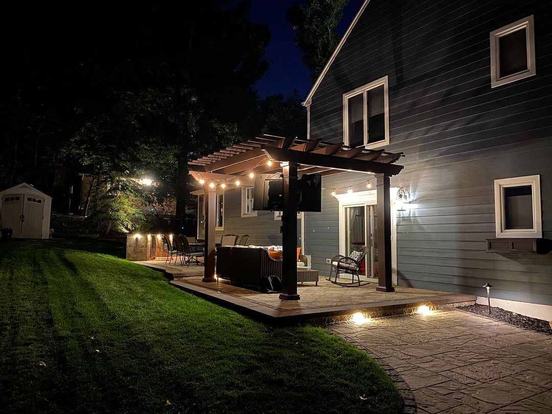 Visions Outdoor Lighting Lights and Landscapes New Jersey Audio Design